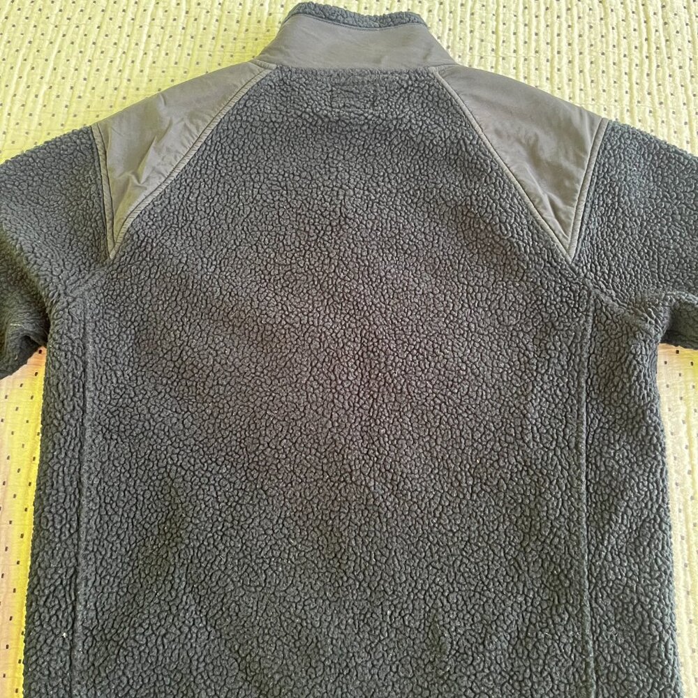 J.Crew Zip-Up Fleece – Men’s Medium (Navy Blue) - Picture 3 of 4